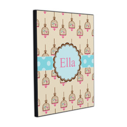 Kissing Birds Wood Prints (Personalized)