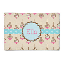 Kissing Birds 2' x 3' Indoor Area Rug (Personalized)