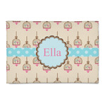 Kissing Birds Patio Rug (Personalized)