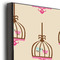 Kissing Birds 20x24 Wood Print - Closeup