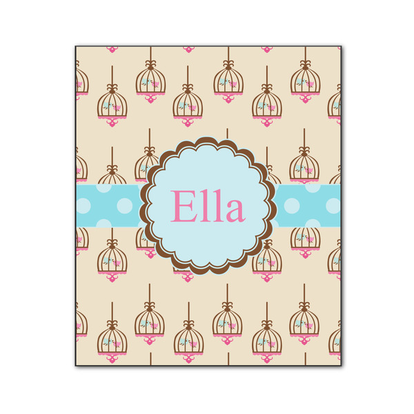 Kissing Birds 20x24 Wood Print - Front View