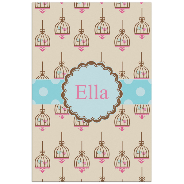 Custom Kissing Birds Poster - Matte - 24x36 (Personalized)