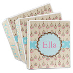 Kissing Birds 3-Ring Binder (Personalized)