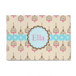 Kissing Birds 4' x 6' Indoor Area Rug (Personalized)