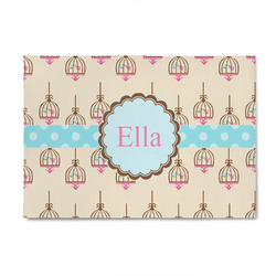 Kissing Birds 4' x 6' Indoor Area Rug (Personalized)