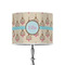 Kissing Birds 8" Drum Lampshade - ON STAND (Poly Film)