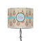Kissing Birds 8" Drum Lamp Shade - Poly-film (Personalized)