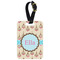 Kissing Birds Metal Luggage Tag w/ Name or Text