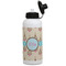 Kissing Birds Water Bottles - Aluminum - 20 oz - White (Personalized)