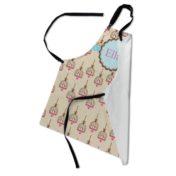 Kissing Birds Apron - Folded
