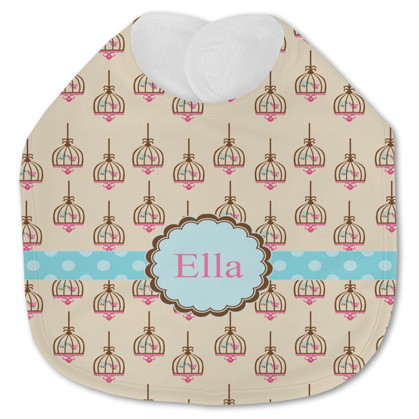 Kissing Birds Baby Bib - AFT closed