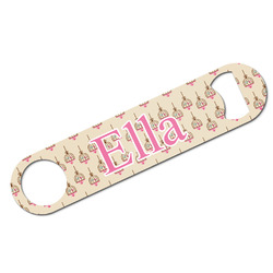Kissing Birds Bar Bottle Opener w/ Name or Text