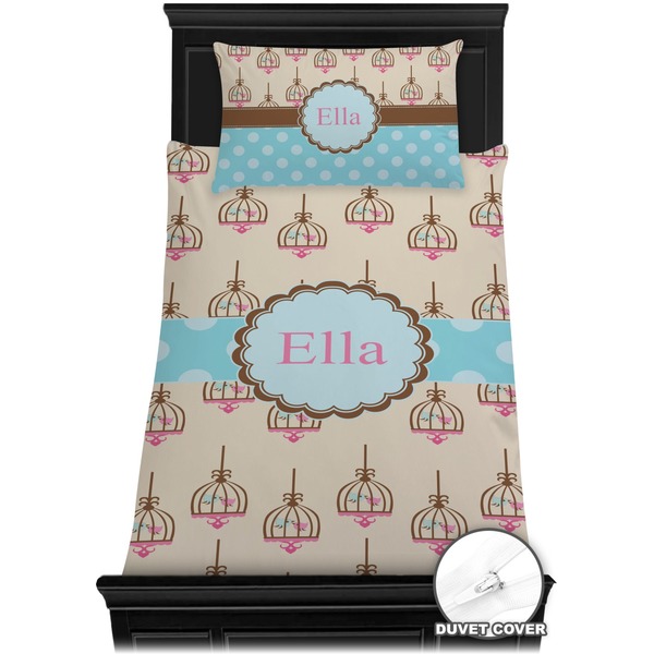 Kissing Birds Bedding Set (Twin) - Duvet