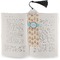 Kissing Birds Bookmark with tassel - In book