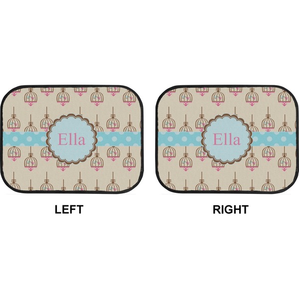 Kissing Birds Car Floor Mats (Back Seat) (Approval)