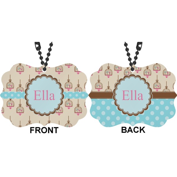 Kissing Birds Car Ornament (Approval)