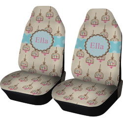 Kissing Birds Car Seat Covers (Set of Two) (Personalized)