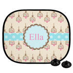 Kissing Birds Car Side Window Sun Shade (Personalized)