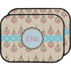 Kissing Birds Car Floor Mats (Back Seat) (Personalized)