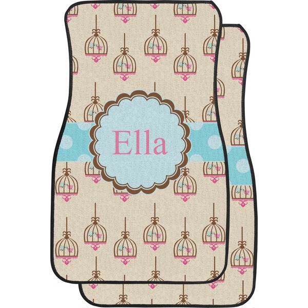 Kissing Birds Custom Car Floor Mats (Front Seat)