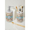 Kissing Birds Ceramic Bathroom Accessories - LIFESTYLE (toothbrush holder & soap dispenser)