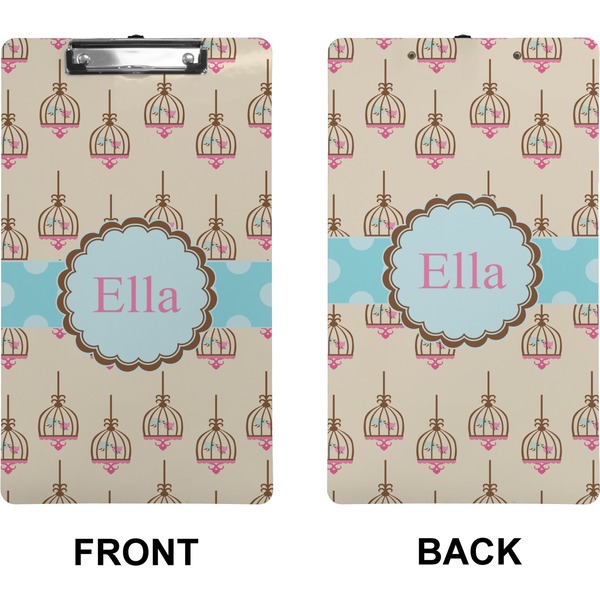 Kissing Birds Clipboard (Legal) (Front + Back)