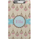 Kissing Birds Clipboard (Legal Size) (Personalized)