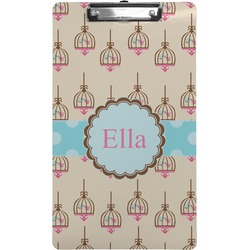 Kissing Birds Clipboard (Legal Size) (Personalized)