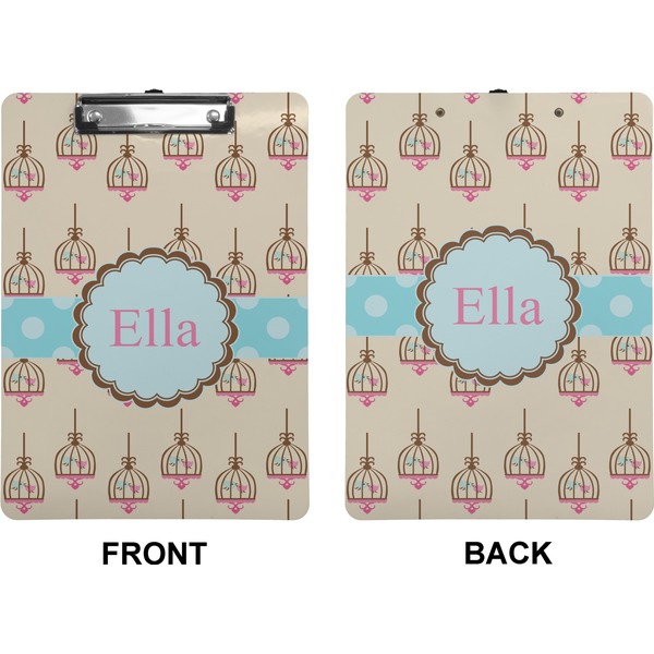 Kissing Birds Clipboard (Letter) (Front + Back)