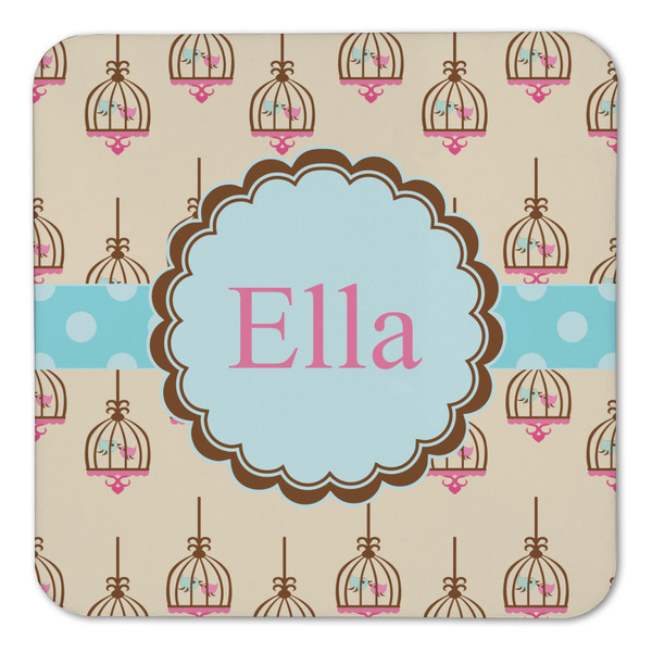 Kissing Birds Coaster Set - FRONT (one)