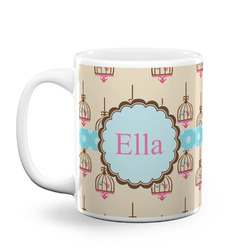 Kissing Birds Coffee Mug (Personalized)