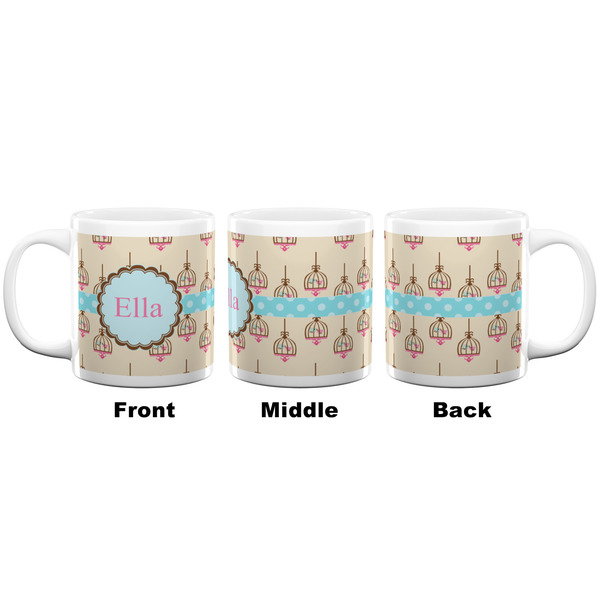 Kissing Birds Coffee Mug - 20 oz - White APPROVAL