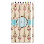 Kissing Birds Colored Pencils (Personalized)