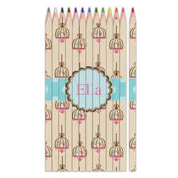 Kissing Birds Colored Pencils (Personalized)