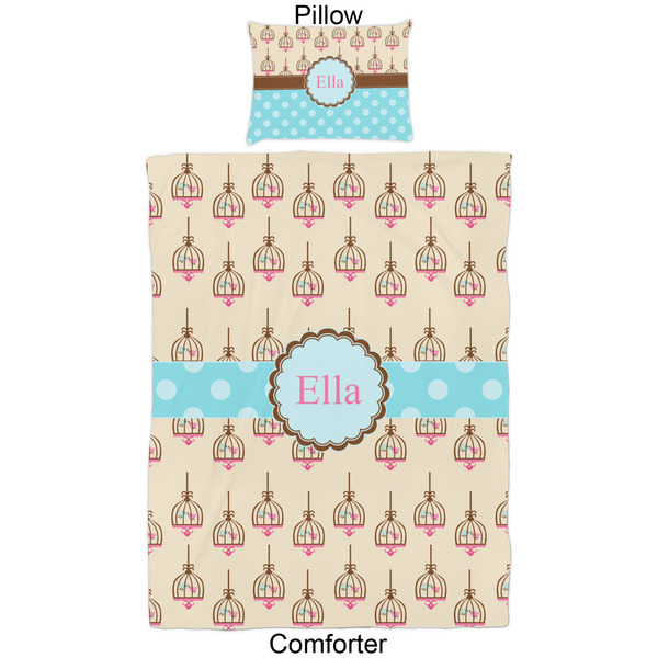 Kissing Birds Comforter Set - Twin - Approval