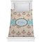 Kissing Birds Comforter - Twin (Personalized)