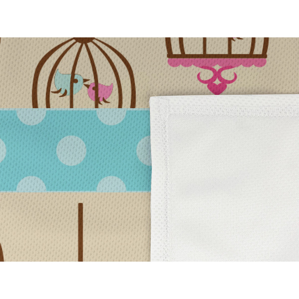 Kissing Birds Cooling Towel- Detail