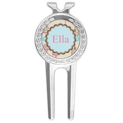 Kissing Birds Golf Divot Tool & Ball Marker (Personalized)