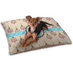 Kissing Birds Dog Bed - Small w/ Name or Text