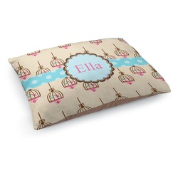 Kissing Birds Dog Bed - Medium w/ Name or Text