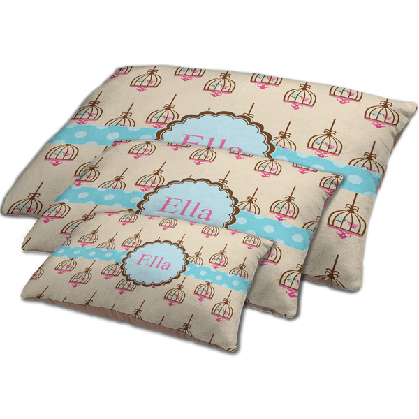 Kissing Birds Dog Beds - MAIN (sm, med, lrg)