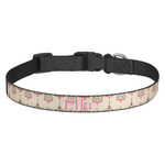 Kissing Birds Dog Collar (Personalized)