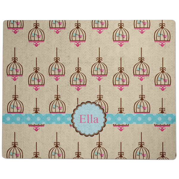 Kissing Birds Dog Food Mat - Large without Bowls