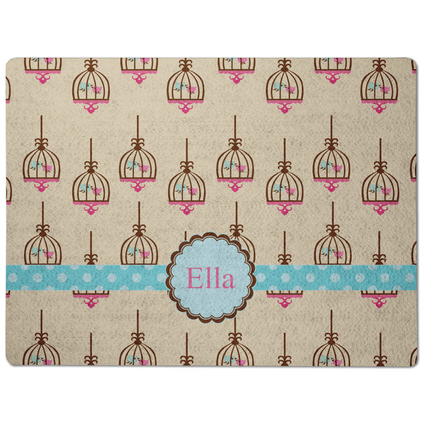 Kissing Birds Dog Food Mat - Medium without bowls