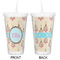 Kissing Birds Double Wall Tumbler with Straw - Approval