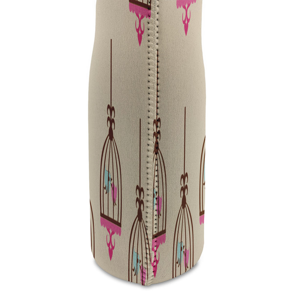 Kissing Birds Double Wine Tote - DETAIL 2 (new)