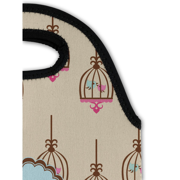 Kissing Birds Double Wine Tote - Detail 1 (new)