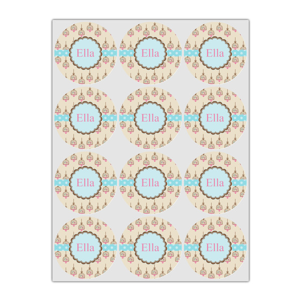 Kissing Birds Drink Topper - Small - Set of 12