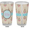 Kissing Birds Pint Glass - Full Color - Front & Back Views