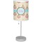 Kissing Birds Lamp with Drum Shade (Personalized)